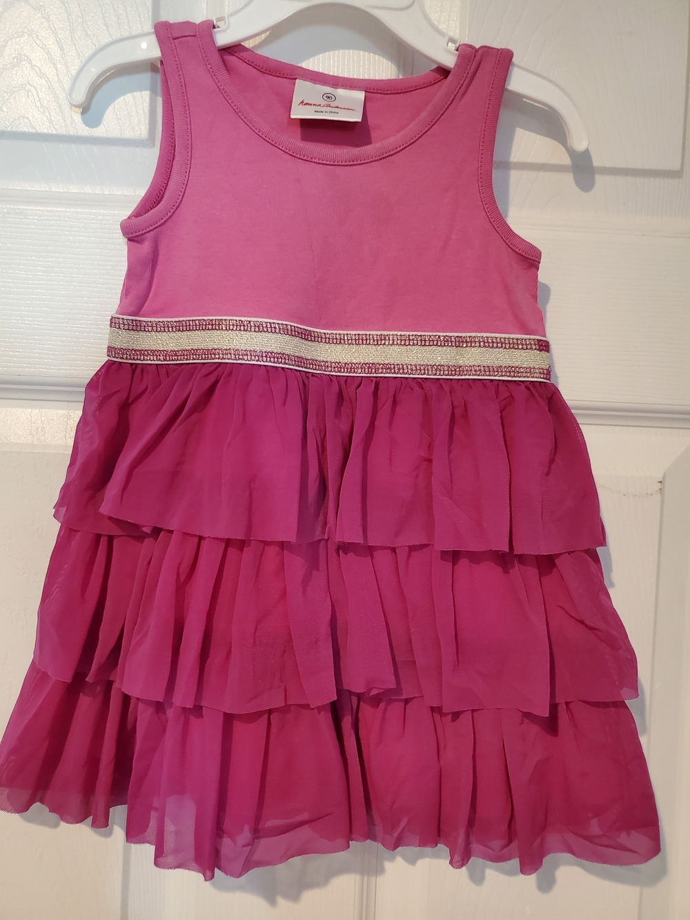 Hanna Andersson Pink Dress 90 3t
